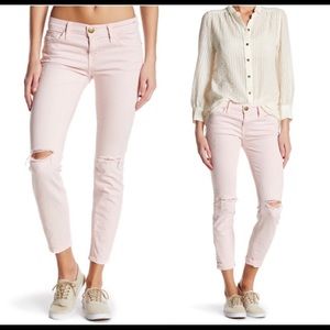 {Current/Elliot} “Stiletto” Jean Powder Pink